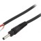 Cablu DC 3,5/1,3 Negru 0,5m