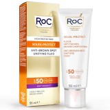 Fluid uniformizator anti pete SPF50 Soleil Protect, 50ml, Roc