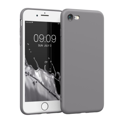 Husa pentru Apple iPhone 8 / iPhone 7 / iPhone SE 2, Silicon, Gri, 39458.155 foto