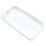 Husa silicon S-case alba pentru Sony Xperia Tipo (ST21i)