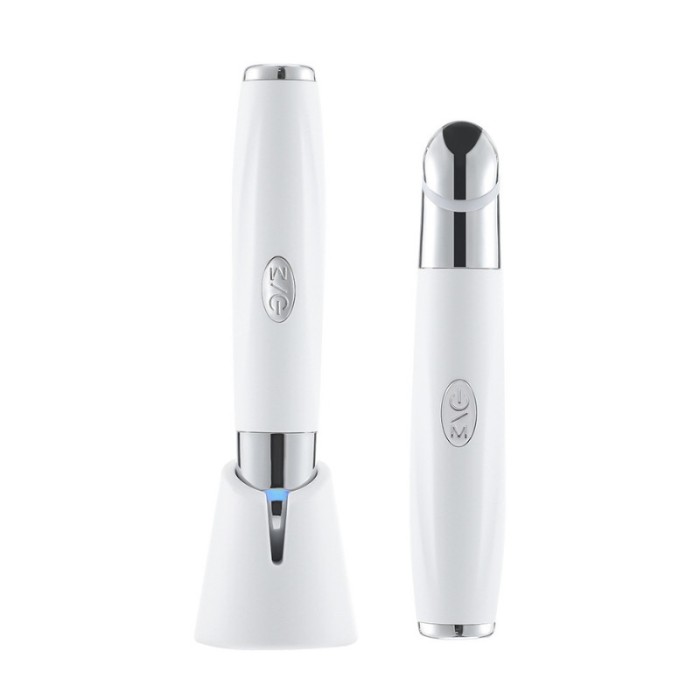 Dispozitiv, de masaj, pentru zona ochilor, 3 moduri, reincarcabil, alimentare prin usb type c, conceput pentru a combate semnele de oboseala