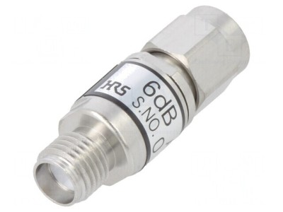 Atenuator SMA tată-mamă 50&amp;Omega; PTFE aurit foto