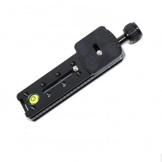 Kit Patina quick release glisanta 140mm cu filet 1/4 pentru camere DSLR NNR-140+placuta PU-50