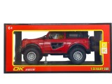 Macheta metal Ford Bronco rosu 1:32 sunet, lumini, deschide tot