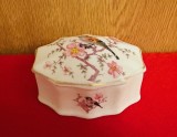 CASETA VIDROCERAMICA PORCELANAS- MADE IN PORTUGAL L8,5CM