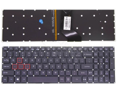 Tastatura laptop noua Acer Predator Helios 300 G3-571 G3-572 PH315-51 PH317-51 BLACK Backlit US foto