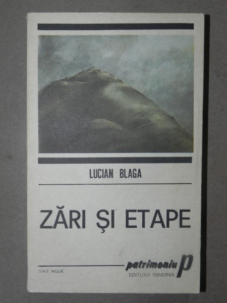 ZARI SI ETAPE - L. BLAGA BUCURESTI 1990