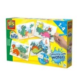 Cumpara ieftin Set de pictat cu apa SES Creative - Dinozauri