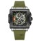 Ceas Barbati Naviforce 8064 Verde , Functii Multiple, Design Casual, Cronometru, Rezistent la Apa 3ATM