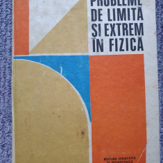 PROBLEME DE LIMITA SI EXTREM IN FIZICA-ROMULUS SFICHI, 1990, 214 pag, stare fbun