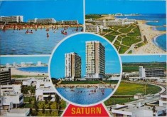 Statiunea balneoclimaterica Saturn (Carte postala circulata) foto