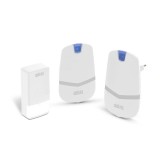 Sonerie digitala fara fir si fara baterie, cu 2 unitati de receptie - Kinetic,, Delight