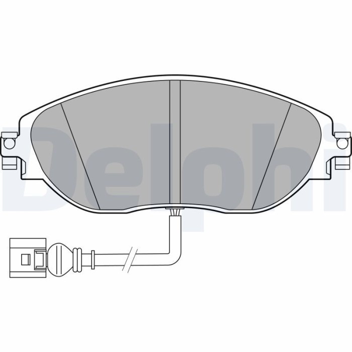 DELPHI LP3389 set placute frana,frana disc