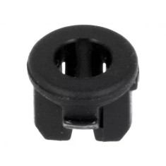 Suport pentru LED 3mm monobloc neagra UL94V-2 L 4.8mm FIX&amp;FASTEN FIX-LED3-28