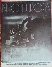 NEO-EUROPA, REVISTA REGALISTA SOCIAL ECONOMICA, No.13-14/ 1943/ STATRE F.BUNA foto