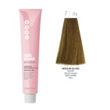 Vopsea semi-permanenta Milk Shake Smoothies 7 7N Medium Blond - Colorare ton pe ton, 100 ml