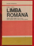 Limba Romana Manual pentru clasele a IX-a si A X-a, Profil Umanist 1993, Clasa 12, Editura Didactica Si Pedagogica