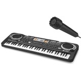 Cumpara ieftin Orga electronica copii, 61 clape,instrument multifunctional, microfon inclus