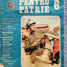 Revista Pentru Patrie nr 6 1983, 32 pag stare f buna