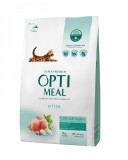 Cumpara ieftin Optimeal Hrana uscata pisoi (kitten) - cu Pui, 4kg