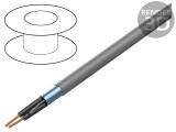 Cablu ecranat LSZH 2x1mm2 gri