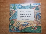Carte pentru copii - toata tara-i scoala mea - din anul 1989