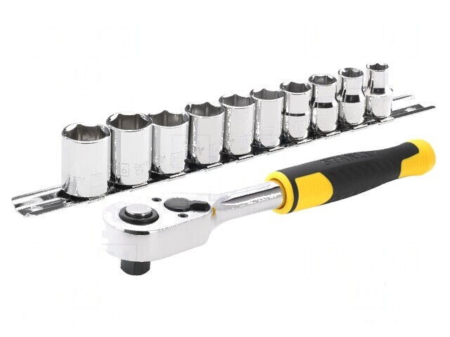 Set chei tubulare 6-puncte 3/8, 11 buc. - Set chei tubulare 6-puncte 3/8, 11 piese