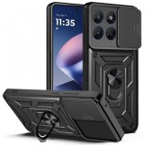 Cumpara ieftin Husa pentru Motorola Moto G47 / G37, Techsuit, CamShield, Neagra