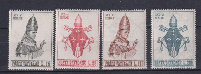 VATICAN 1963 RELIGIE MI. 432-435 MNH