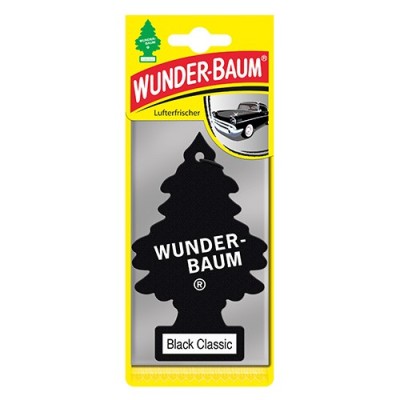 ODORIZANT AUTO BRADUT WUNDER-BAUM BLACK CLASSIC foto