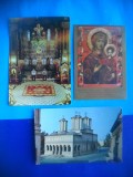 HOPCT LOT 1934 CATEDRALA PATRIARHALA BUCURESTI-3 CARTI POSTALE-NECIRCULATE