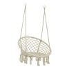 Scaun hamac Eventful rope bej 82x82x133cm