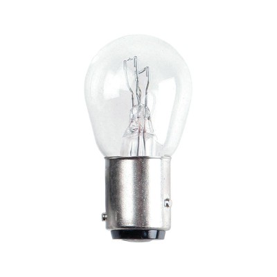 Bec auto cu DUBLU FILAMENT Carpoint 12V BAZ15D S25 21/4W clar, 1 buc. AutoDrive ProParts foto