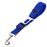 Cumpara ieftin Lesa centura de siguranta auto pentru caini, pisici sau alte animale de companie, 40-70cm/2.5cm, Albastru, Ropet
