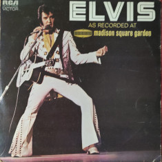 Elvis Presley – Elvis As Recorded At Madison Square Garden, LP, India, 1972, VG