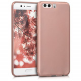 Husa pentru Huawei P10, Silicon, Rose Gold, 41492.81