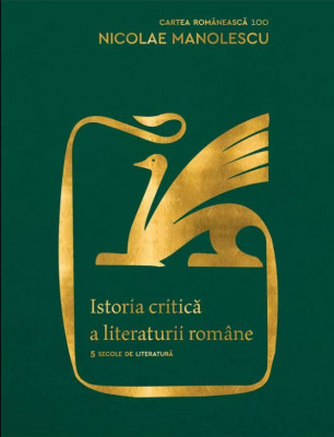 Istoria critica a literaturii rom&amp;acirc;ne. foto