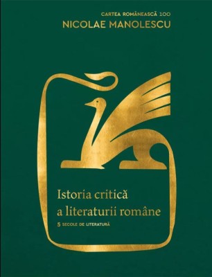 Istoria critica a literaturii rom&amp;acirc;ne. foto