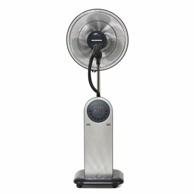 Ventilator cu picior Heinner, 95 W, 1.8 l, telecomanda, umidificare 360, 3 viteze, temporizator, Gri foto
