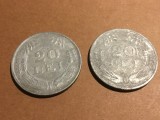 Doua monede Romania - 20 lei 1943 !