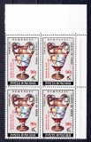 TSV$ - 1992 LP 1280 GALERIA DE ARTA APOLLO (SUPRATIPAR) BLOC X 4 MNH/**, Nestampilat