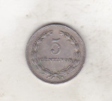 Bnk mnd El Salvador 5 centavos 1966, America Centrala si de Sud