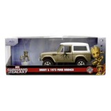 JADA MARVEL SET MASINUTA METALICA FORD BRONCO SI FIGURINA GROOT