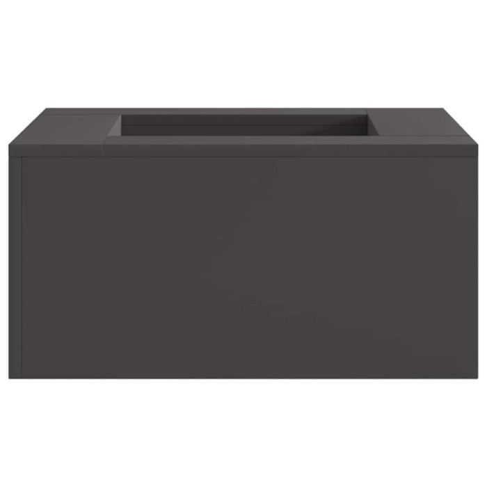 vidaXL Cuptor de foc Negru 60 x 60 x 30 cm Oțel laminat la rece 858918