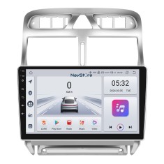 Navigatie Android Dedicata Peugeot 307 (2000-2013), 9Inch, 4Gb Ram, 64Gb Stocare, Bluetooth, WiFi, Carplay