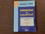 Exponentiale si logaritmi Gheorghe Andrei