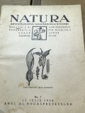U. CRT Interbelica - Revista Natura - Nr. 6 1930