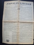 Ziarul Jurnalul Literar No. 33/Anul I - Director G. Călinescu