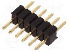 Conector 6 pini, seria {{Serie conector}}, pas pini 1.27mm, CONNFLY - DS1031-01-1*6P8BV31-3A