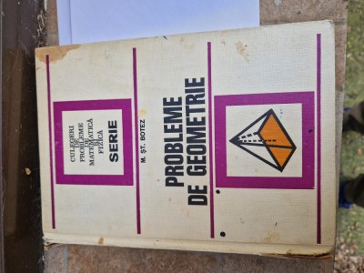 Probleme de geometrie vintage foto